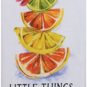 Citrus Kitchen Dual Purpose Terry Towel Set of 3 Slice of Heaven by Kay Dee Designs Lemon Orange Orchard Cotton100%