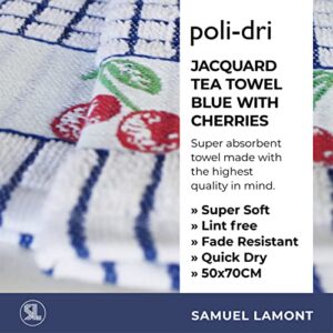 Samuel Lamont & Sons Poli Dri Tea Towel Cherries