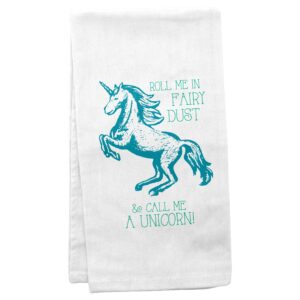 wit gifts tea towel, unicorn