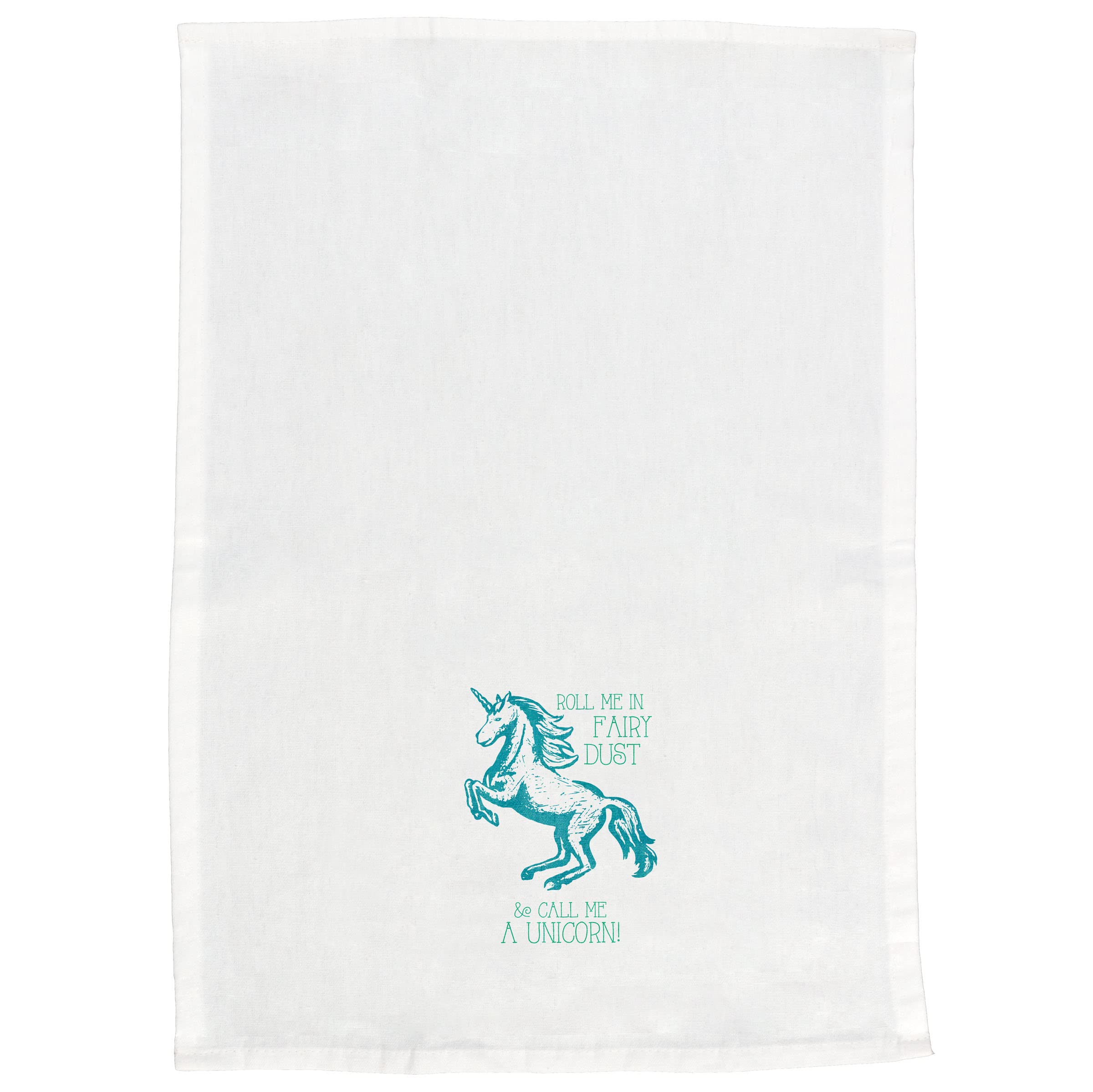 Wit Gifts Tea Towel, Unicorn