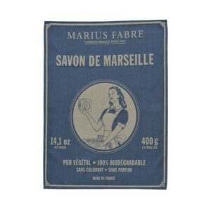 marius fabre dish towel blue nature 1.69 x 2.36 ounces