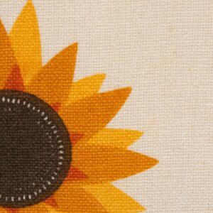 DII Sunflower Collection Kitchen Essentials, Dishtowel Set, Sunny Sunflowers