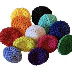 Handmade Nylon Kitchen Scrubbers - Pot Scrubbers - Bulk Buy Pack of 10 - Sponge - Scouring Pad - Reusable - Scrubbies - double thickness - large scrubber