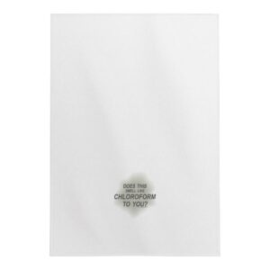 Horror Halloween Decorations Does This Smell Like Chloroform to You Funny Quote Decorative Kitchen Tea Towel White