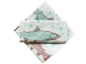noteworthy trout towel