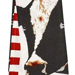 Animal Dish Towels, Set of 2 (Holstein Cow)