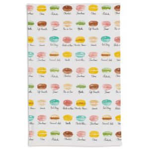 Sur La Table Macaron Kitchen Towel, Pink