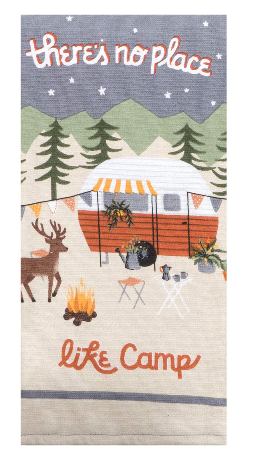 Kay Dee Designs Camp Dual Purpose Terry Towel, Multi