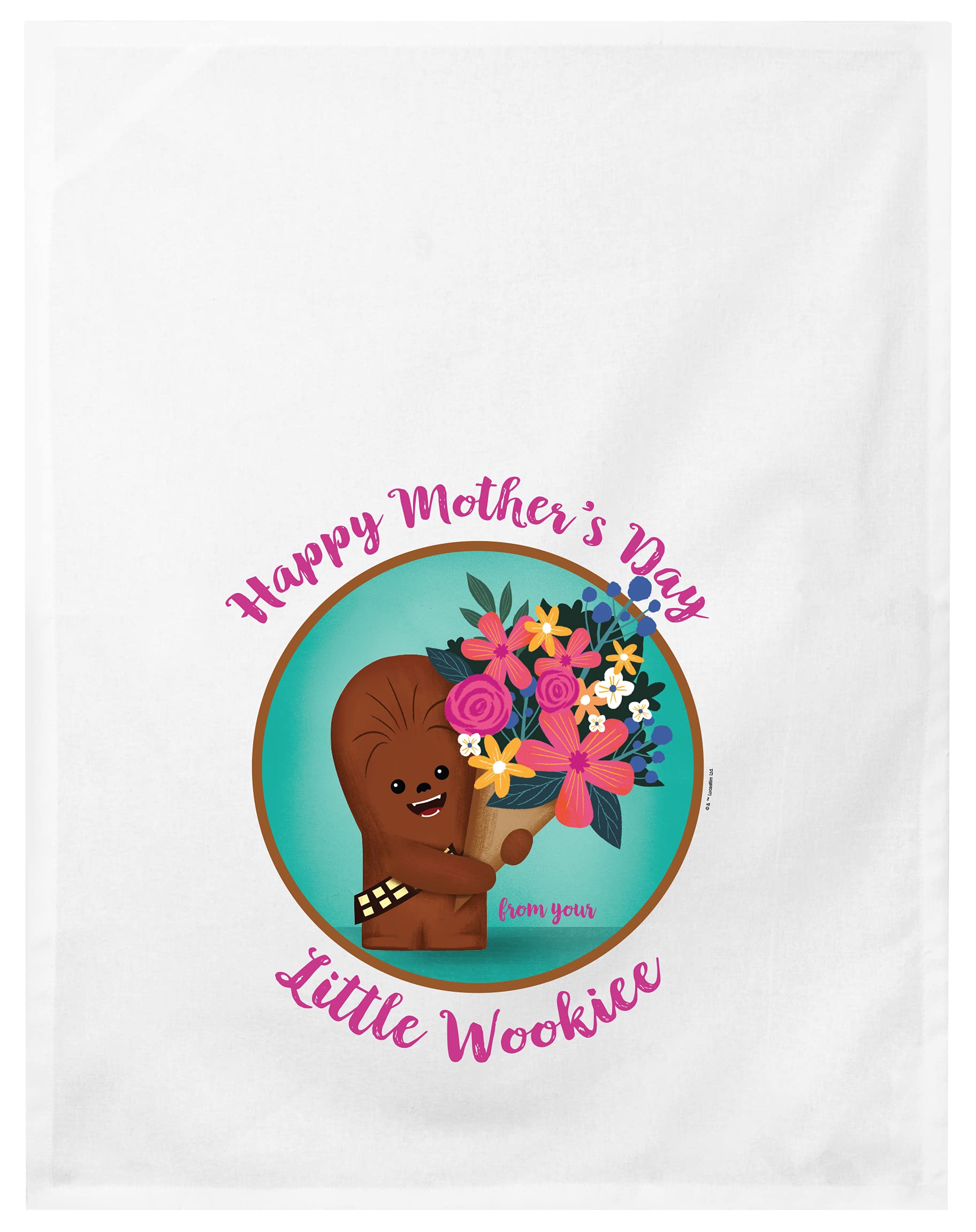 Bioworld Star Wars Chewbacca Happy Mother's Day Dish Towels