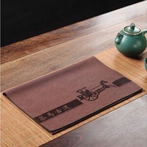 Tea Towel Napkin L39 W30 cm for Chinese Gongfu Chadao Tea Wares Tea Sets