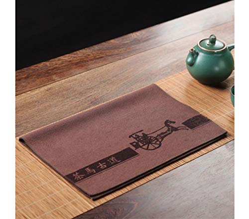 Tea Towel Napkin L39 W30 cm for Chinese Gongfu Chadao Tea Wares Tea Sets