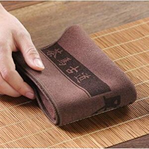 Tea Towel Napkin L39 W30 cm for Chinese Gongfu Chadao Tea Wares Tea Sets