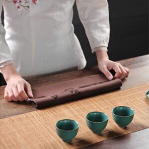 Tea Towel Napkin L39 W30 cm for Chinese Gongfu Chadao Tea Wares Tea Sets