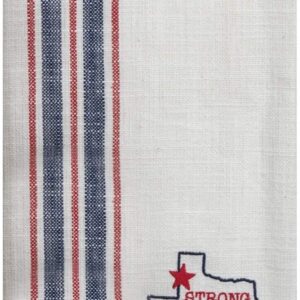 Kay Dee Design Designs Texas Pride Set of 3 Tea Towels | Texas Strong Theme | Texas Dish Towels | Souvenir or Gift Idea | Deep in The Heart of Texas, Blue