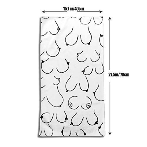 Asdfaf Boobs The Breast Kitchen Towels - Dish Cloth - Machine Washable Cotton Kitchen Dishcloths,Dish Towel & Tea Towels for Drying,Cleaning,Cooking,Baking