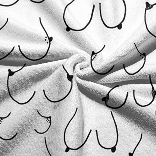 Asdfaf Boobs The Breast Kitchen Towels - Dish Cloth - Machine Washable Cotton Kitchen Dishcloths,Dish Towel & Tea Towels for Drying,Cleaning,Cooking,Baking