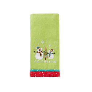 SKL Home by Saturday Knight Ltd. Fun In The Snow 2-Piece Dish Towel Set, Multicolored