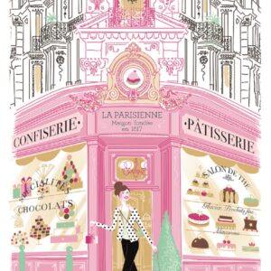 Torchons & Bouchons, Paris Boulangerie Façade (Paris Bread Store) Kitchen / Tea Towel, 100% Cotton 23.5'' x 32''