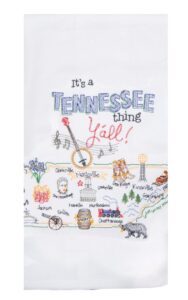 kay dee designs st thing tennessee emb f/s dish towel, 17.5 x 28, various