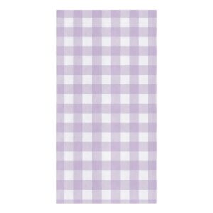 Beisseid Kitchen Dish Towels, Lavender Buffalo Check Plaid Dish Cloth Fingertip Bath Towels Cloth Farmhouse Style Hand Drying Soft Cotton Tea Towel Set, 18x28in