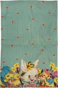 primitives by kathy happy easter to you kitchen towel