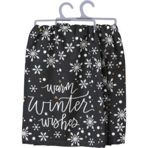 kitchen towel - warm winter wishes