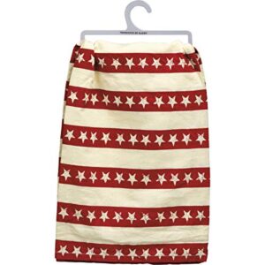 Primitives by Kathy Stars & Stripes Forever Home Décor Dish Towel, Blue, Red