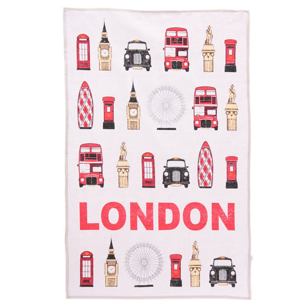 Ted Smith London Landmarks Cotton Tea Towel