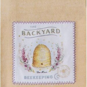 Kay Dee Designs 4 Piece Farmhouse Backyard Bee Keeping Kitchen Bundle, 2 Towels and 2 Grabber Mitts