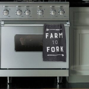 Primitives By Kathy - Dish Towel - Farm to Fork