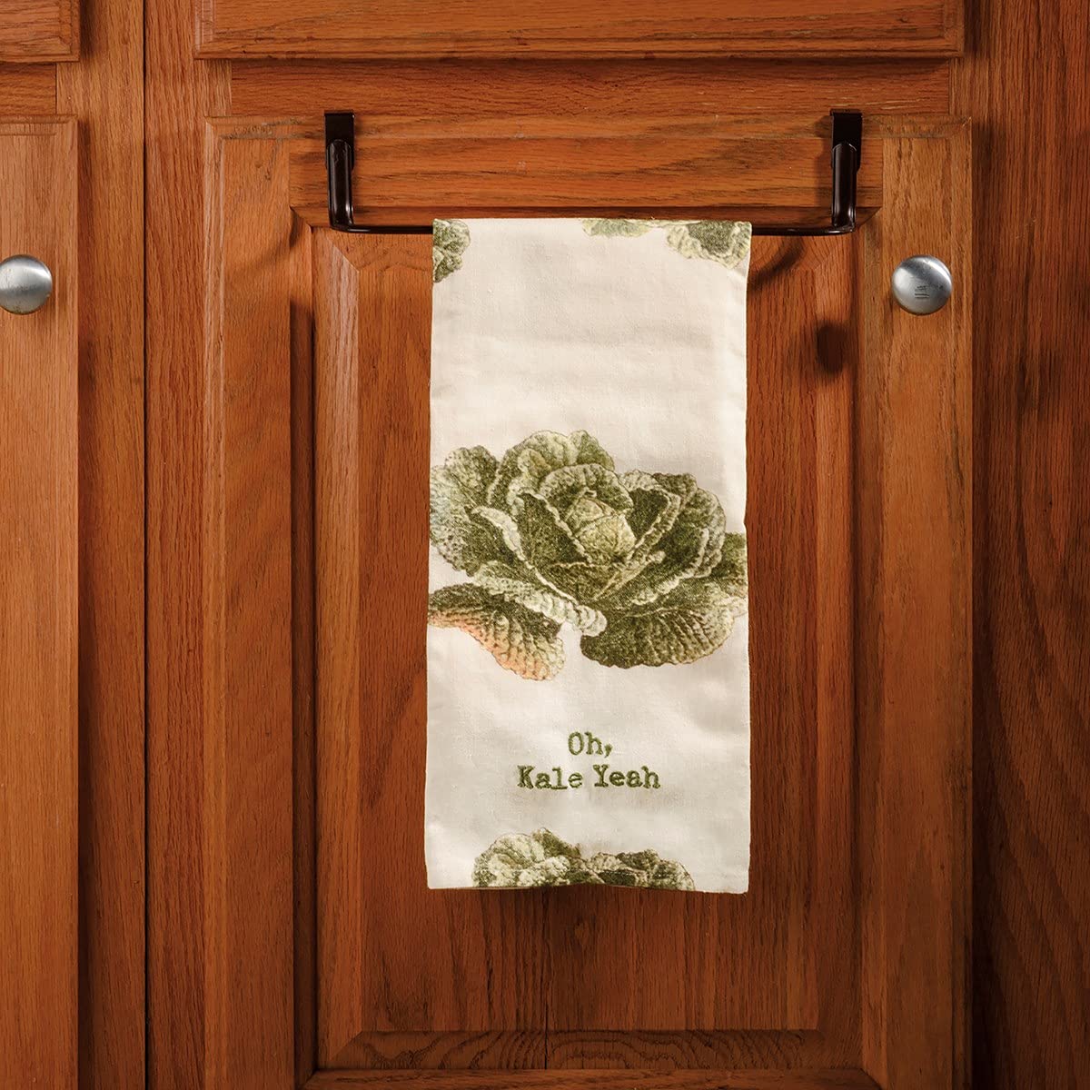 Primitives by Kathy Oh, Kale Yeah Decorative Kitchen Towel