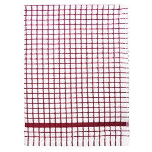samuel lamont poli-dri cotton tea towel burgundy