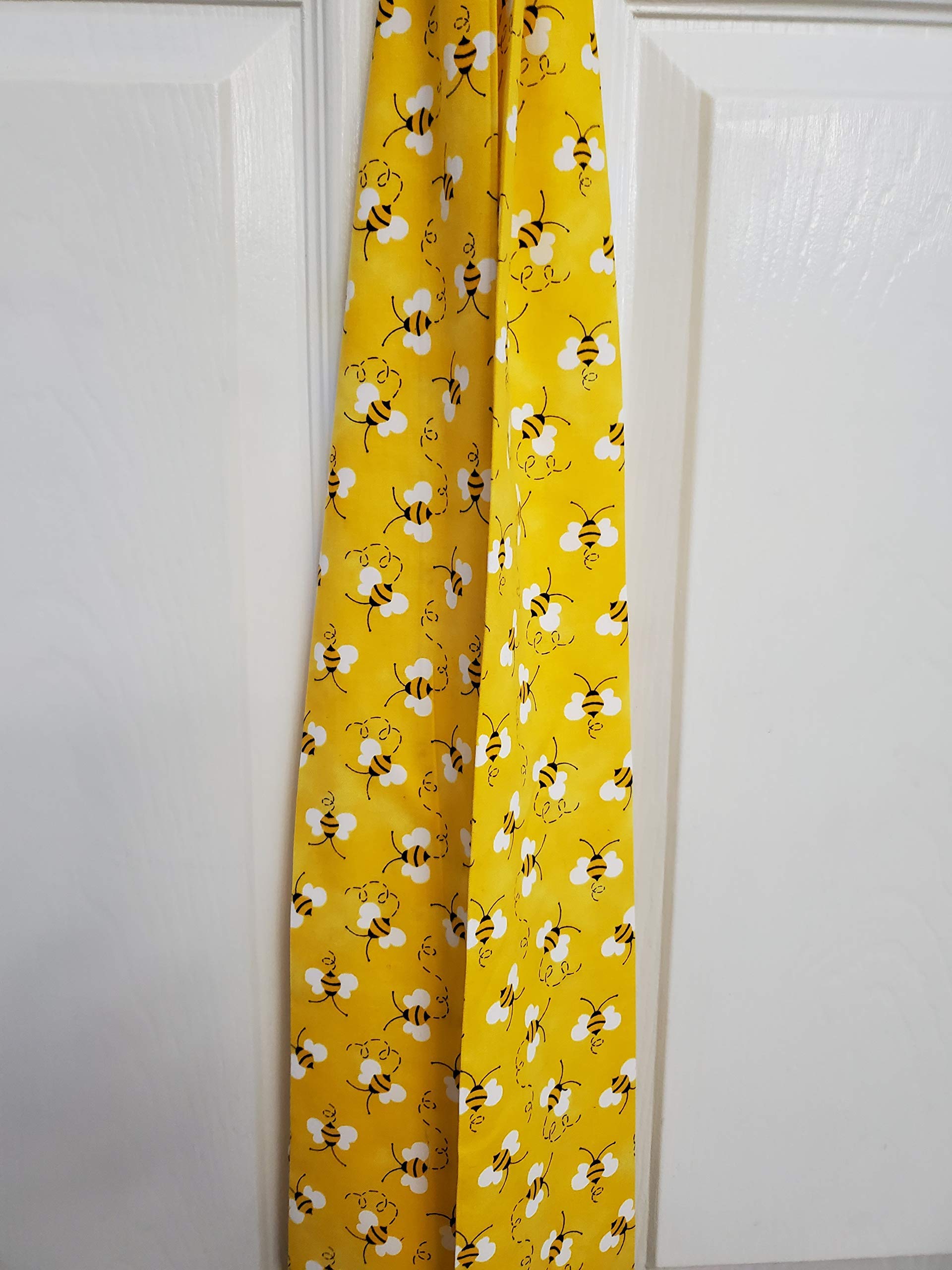 Bumble Bee Neck Towel, Yellow & Black Kitchen Boa, Neck Apron, Kitchen Neck Scarf, Kitchen Scarf, Baker’s Boa, Chef’s Towel, Cooking Towel, Grilling Towel, Gifts under $25