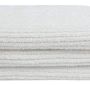 Everplush Absorbent Bar Mop Kitchen Towels, Set of 3, White