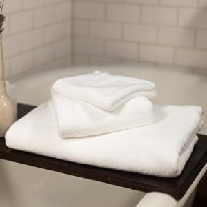 Everplush Absorbent Bar Mop Kitchen Towels, Set of 3, White