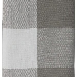 Dunroven House Plain Weave Farm House 3in Check Grey/White Tea Towels, 6