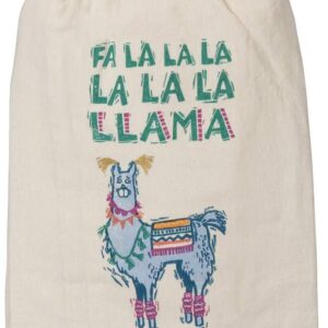 Primitives by Kathy Christmas Boho Dish Towel Set, FA La Llama