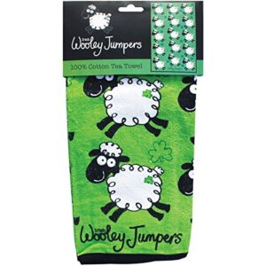 dublin gift woolley jumper single tea towel