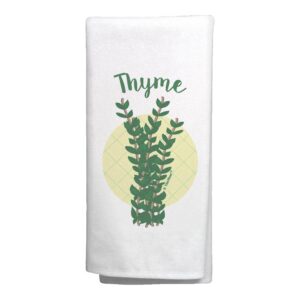 farmhouse kitchen decor thyme popular cooking herbs and spices 2 pack kitchen tea towels thyme