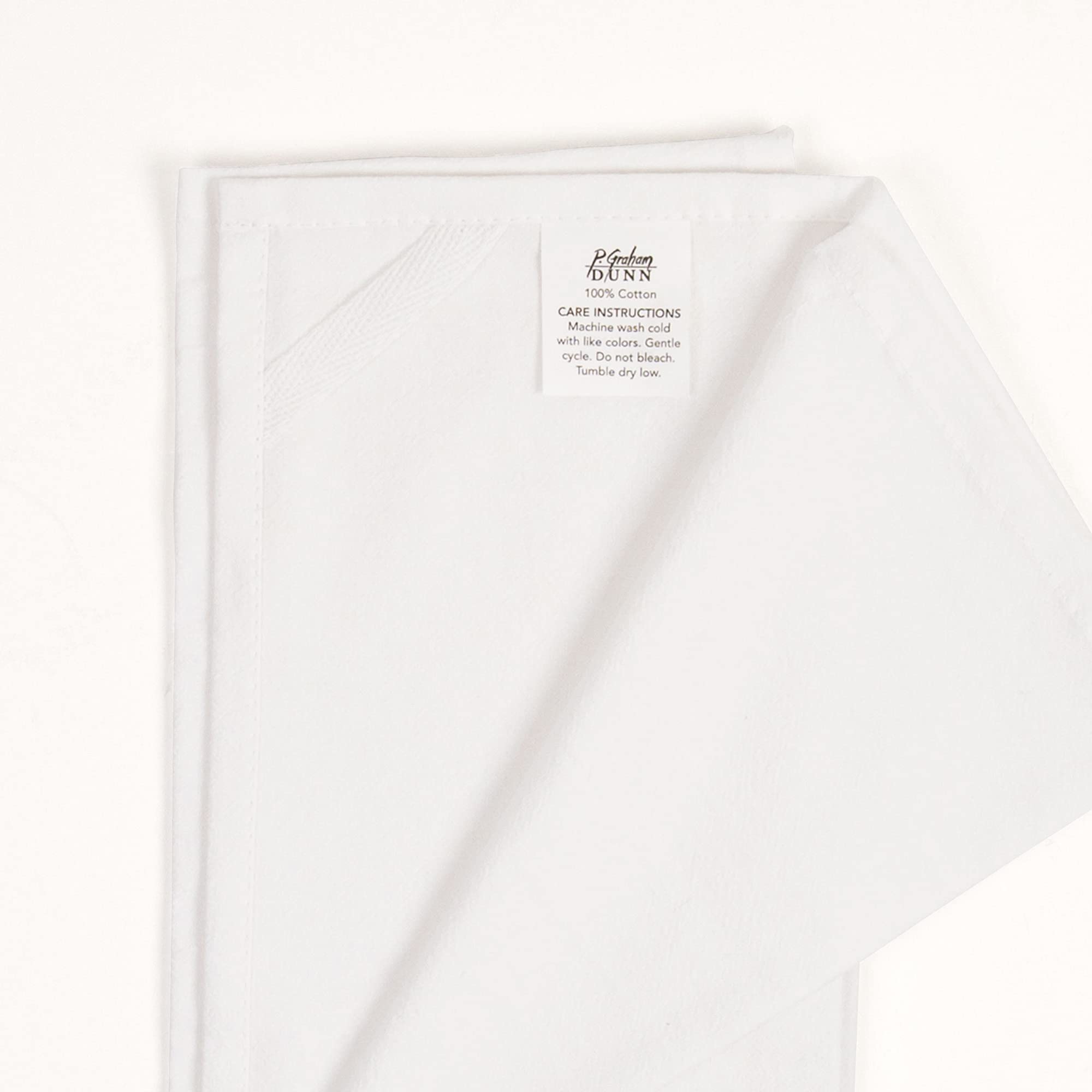 P. Graham Dunn in Everything Give Thanks Classic White 28 x 16 Cotton Fabric Dish Tea Towel