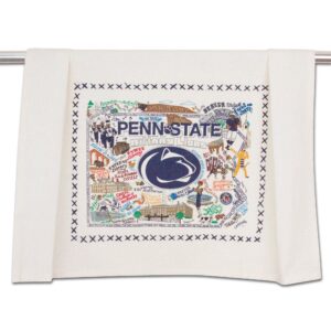 catstudio dish towel, penn state university nittany lions hand towel - collegiate kitchen and tea towel for penn state fans - perfect graduation gift, gift for students, parents and alums