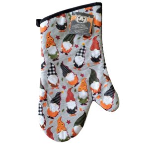 Halloween Kitchen Dish Towel and Pot Holders Set: Gnomes, Happy Hauntings, Spooktacular Home Decor (Gnomes)
