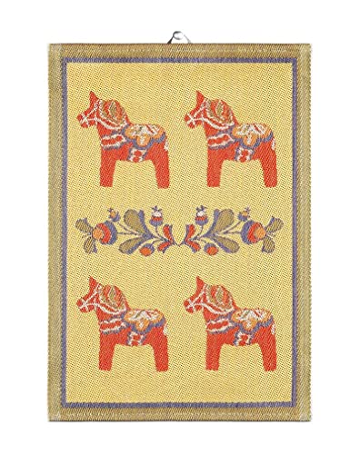 Ekelund Tea Towel -Dala Horse- Kurbits