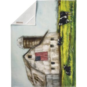 Kitchen Towel - Farm And Flag