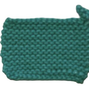 Handmade Knit Nylon Kitchen Scrubbers - Reusable - Sponge - Scouring Pad - Scrubbies - Pot Scrubbers - set of 2 - single layer