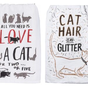Cat Lover Kitchen 2 Piece Towel Set