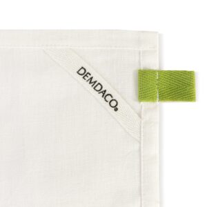 DEMDACO Birds in Tree Watercolor White Cotton Wood Towel and Utensil 2 Piece Set