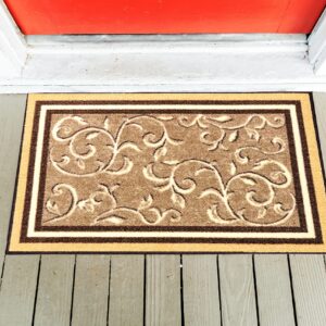 Non-Slip Rubber Back Landing Rug - Landing Mat for Bottom of Stairs - Floormat - Doormat (20" x 30") (Medium, 1999-LM)