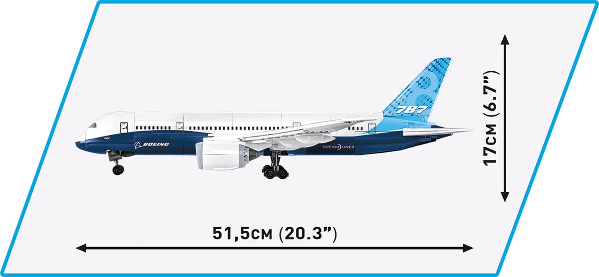 COBI Boeing 787-8™ "DREAMLINER™ Plane