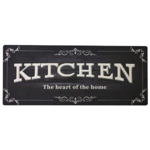 USTIDE Farmhouse Kitchen Mat 20x48, Non Slip Rubber Kitchen Mats for Floor Durable Stain Resistant Kitchen Rug Runner Laundry Room Rug for Washroom/Mudroom